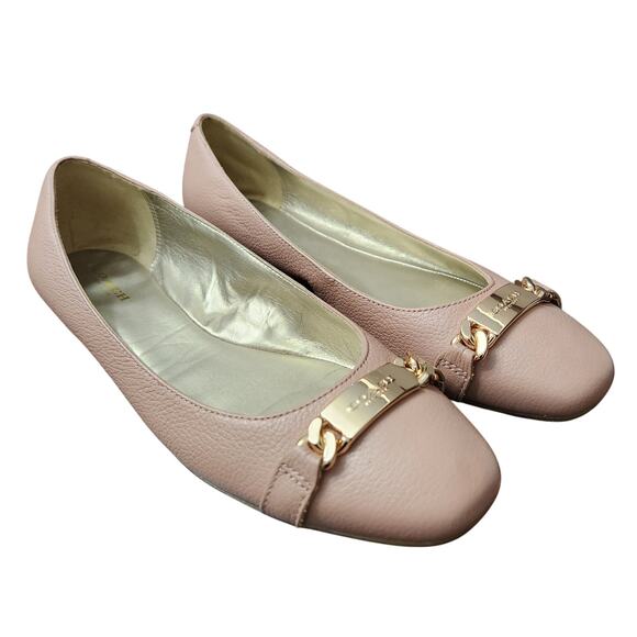 Coach Bianca Pink Ballet Flat Size 9 - Picture 1 of 7